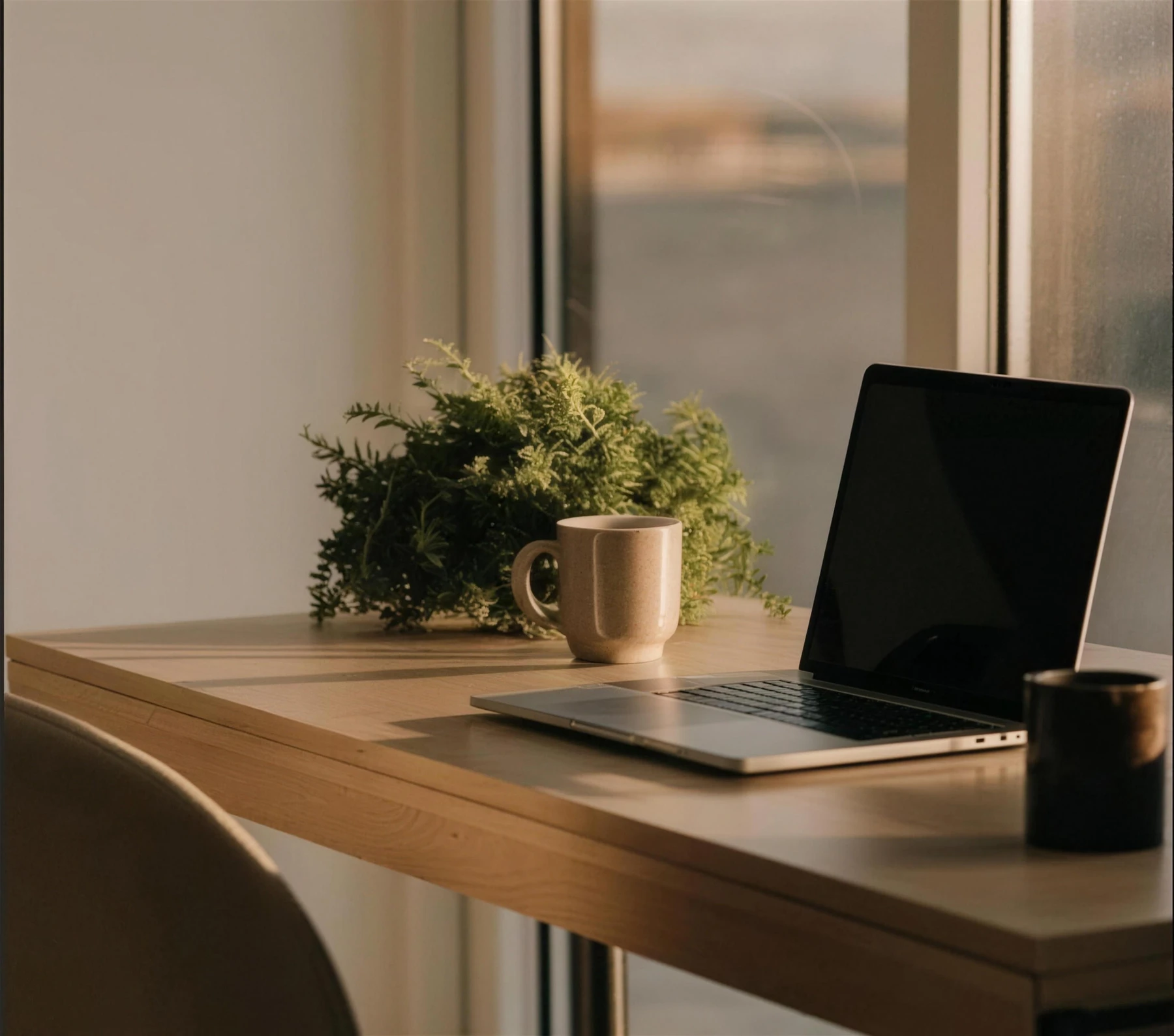 Schreibtisch als Motiv für Bewegung im Arbeitsalltag